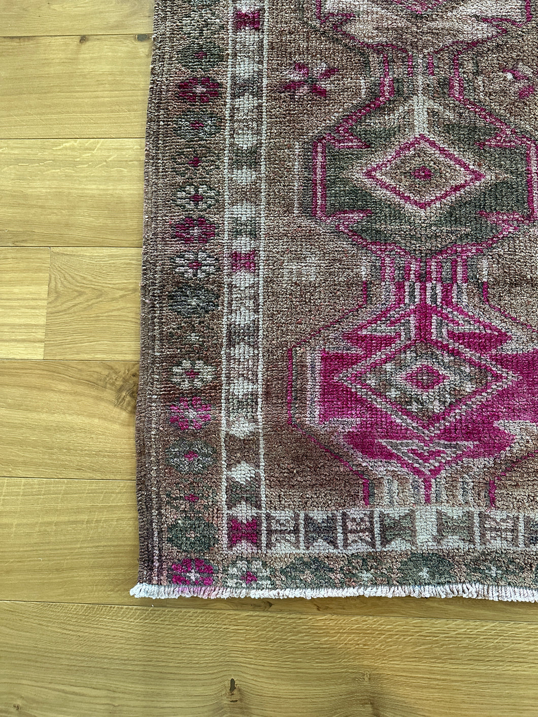 Vintage Turkish Herki Runner