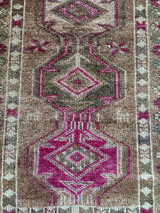 Vintage Turkish Herki Runner