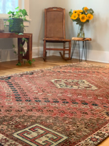 Persian Semi Antique Qashqai Rug