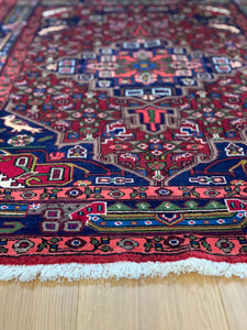 Vintage Persian Senneh Rug